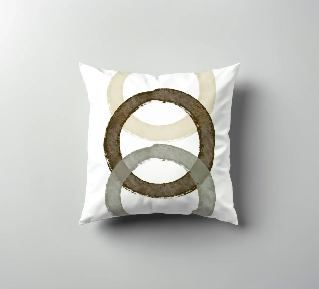 Nested Circle Harmony cuscino da vintageshop