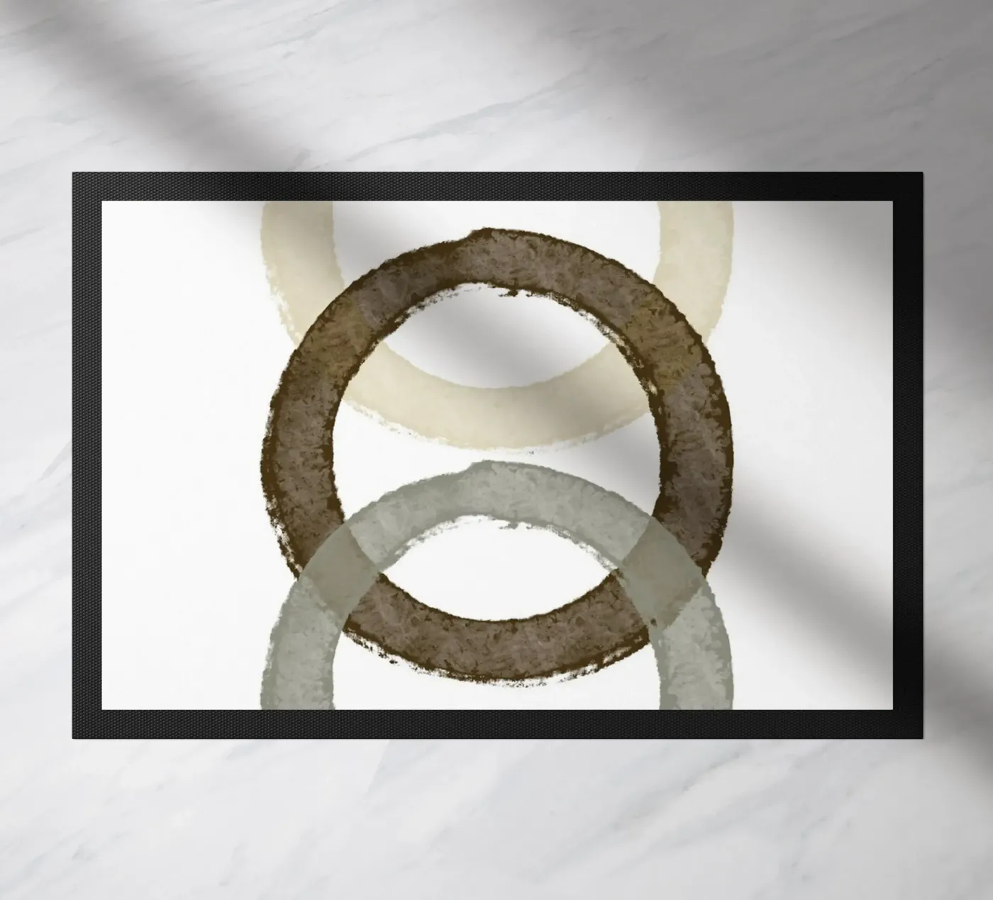 Nested Circle Harmony paillasson de vintageshop