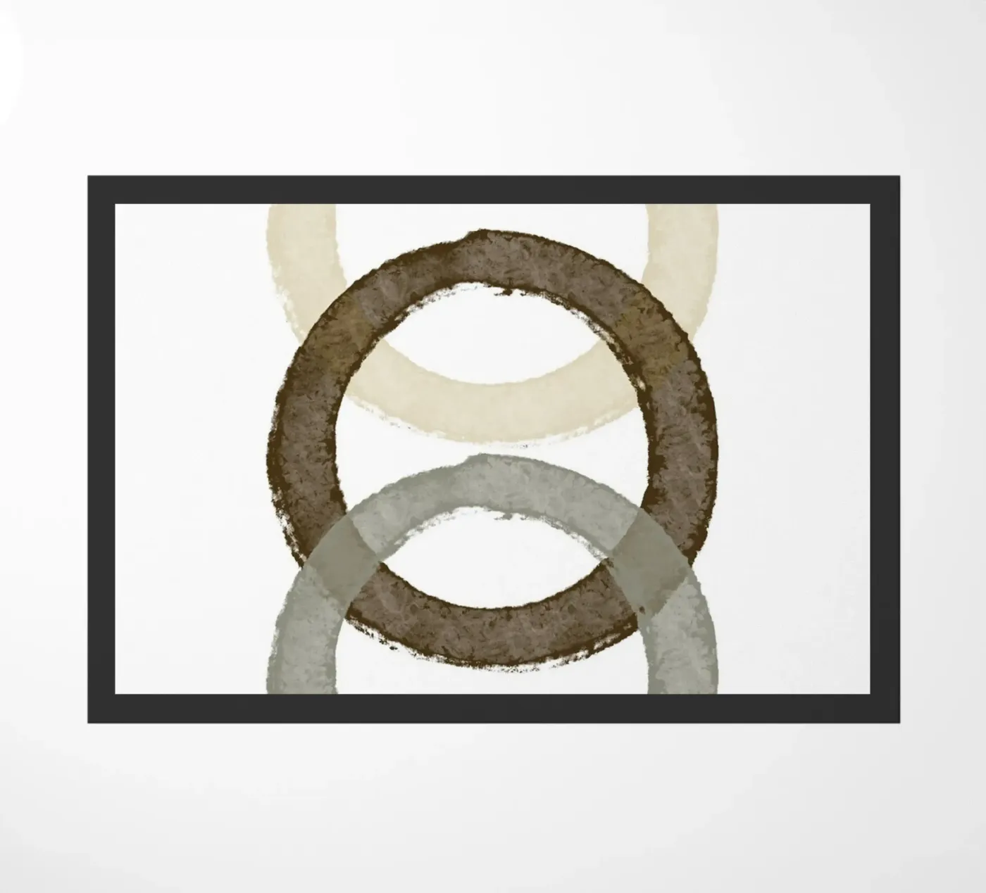 Nested Circle Harmony paillasson de vintageshop