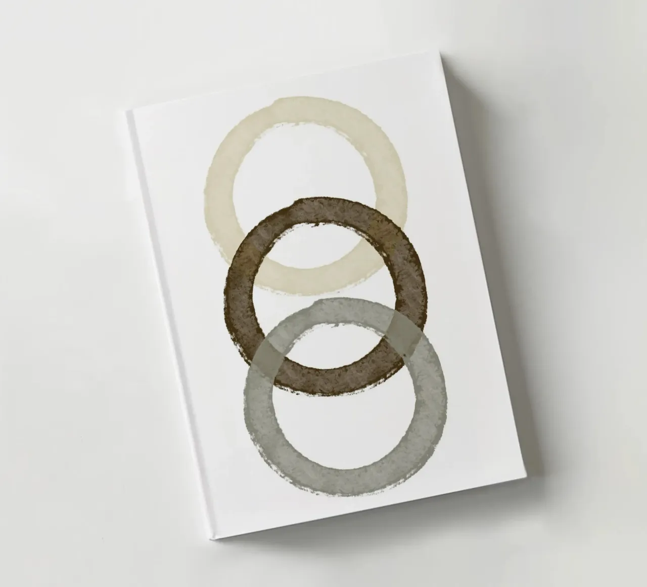 Nested Circle Harmony notebook by vintageshop