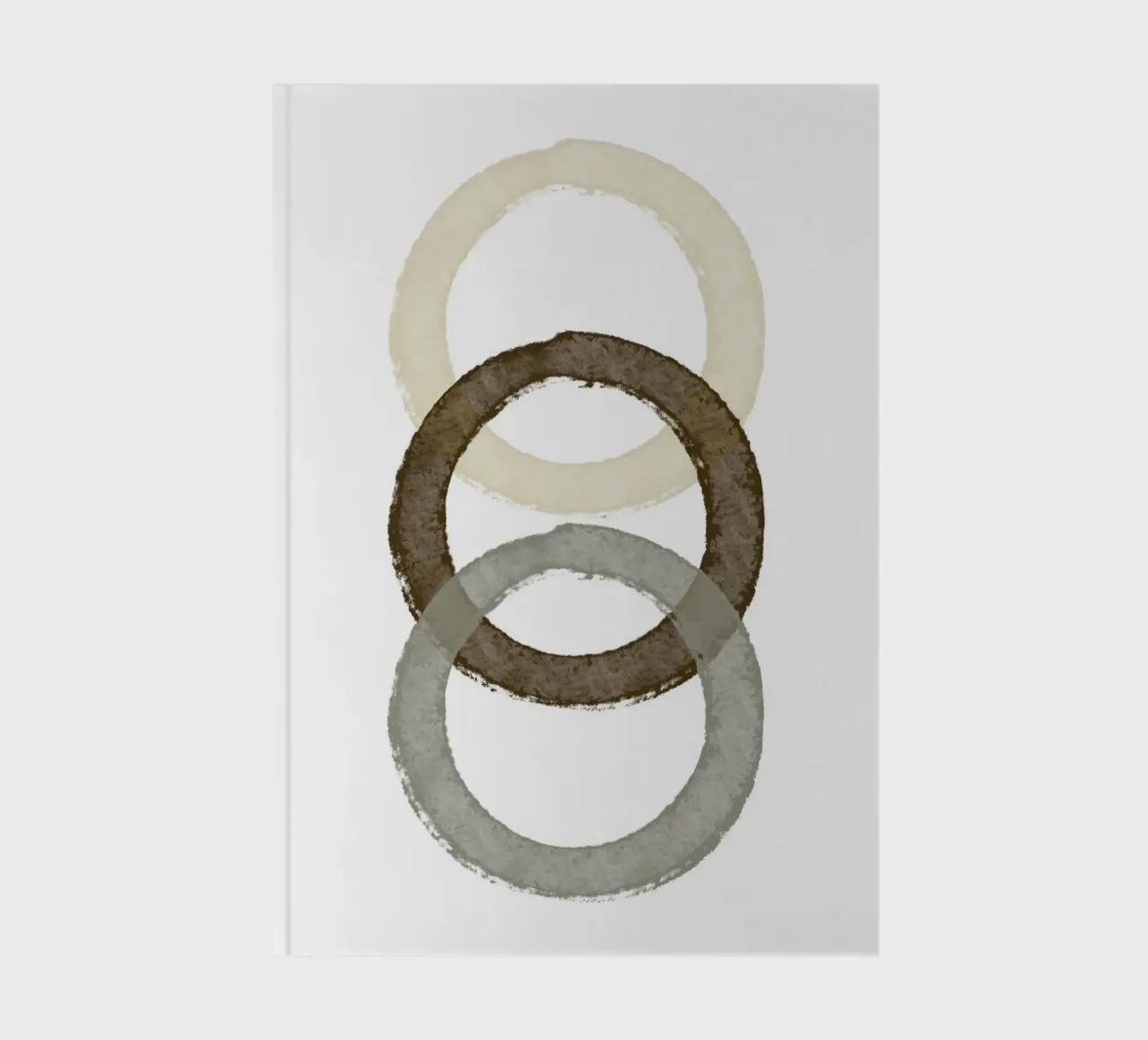 Nested Circle Harmony notebook by vintageshop