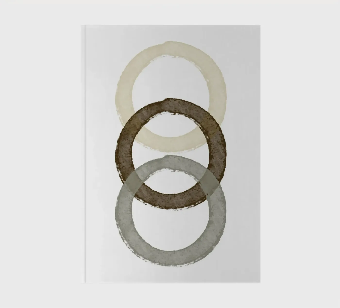 Nested Circle Harmony notebook by vintageshop