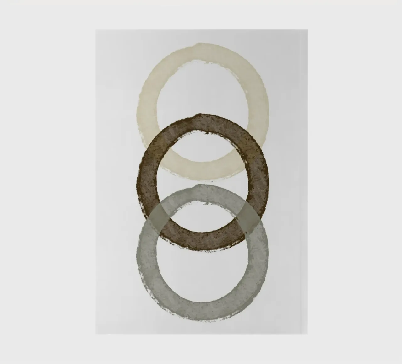 Nested Circle Harmony notebook by vintageshop