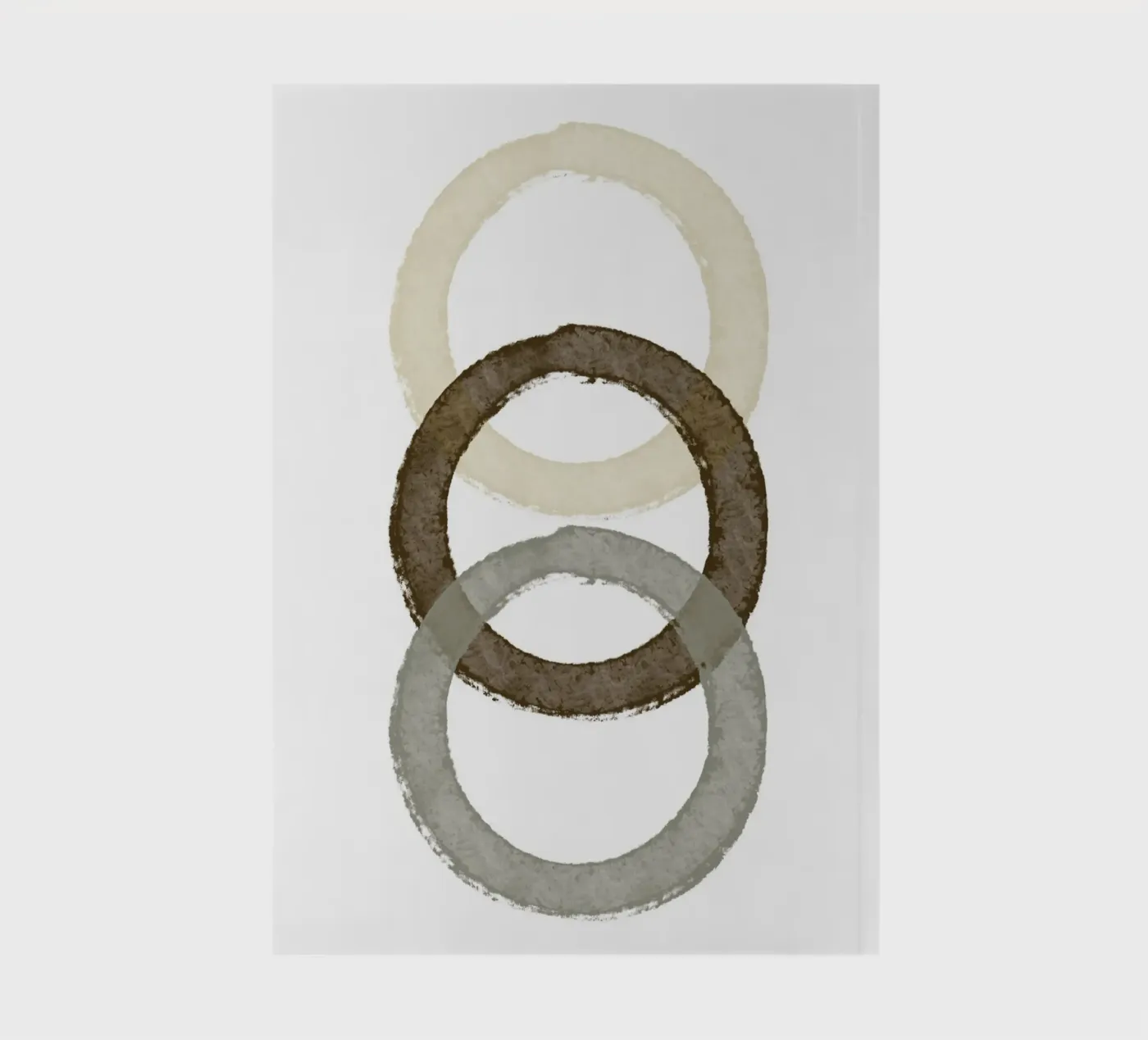 Nested Circle Harmony notebook by vintageshop