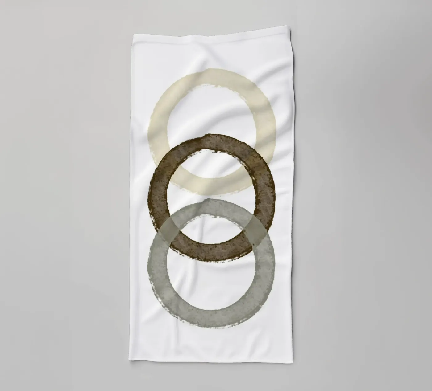 Nested Circle Harmony badhanddoek van vintageshop