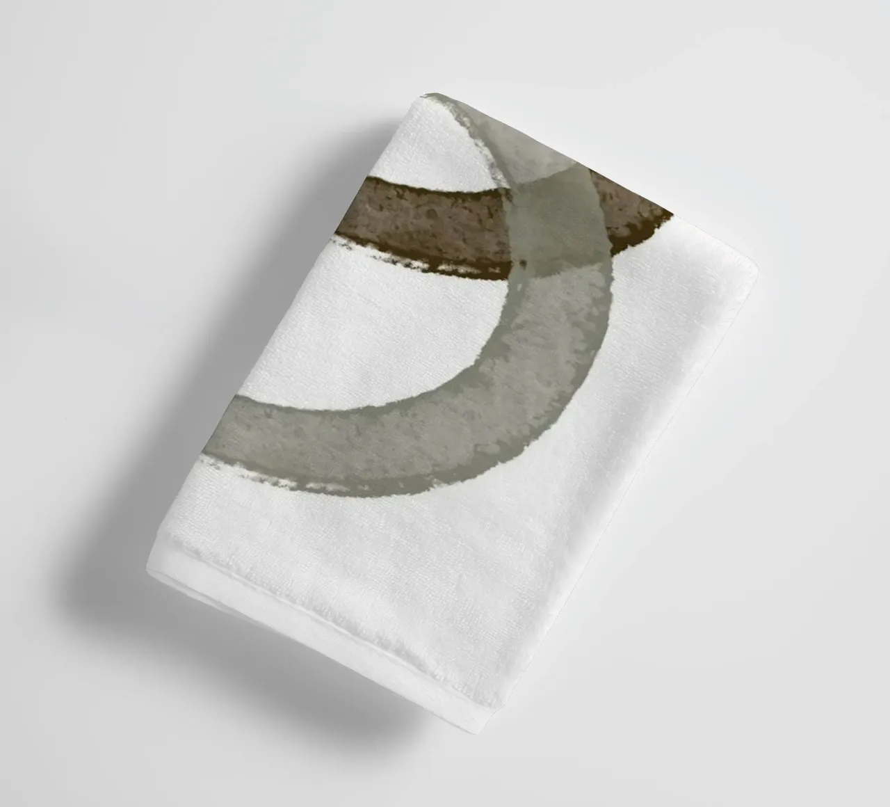 Nested Circle Harmony asciugamano da bagno da vintageshop