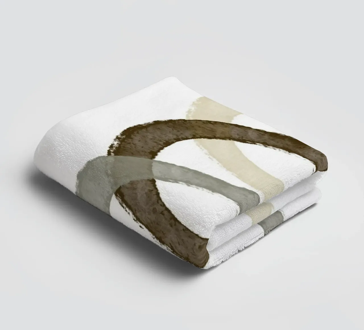 Nested Circle Harmony asciugamano da bagno da vintageshop