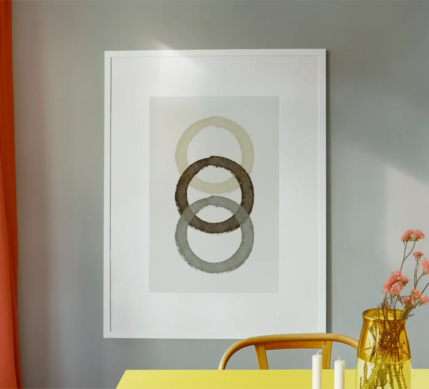 Nested Circle Harmony hahnemühle by vintageshop