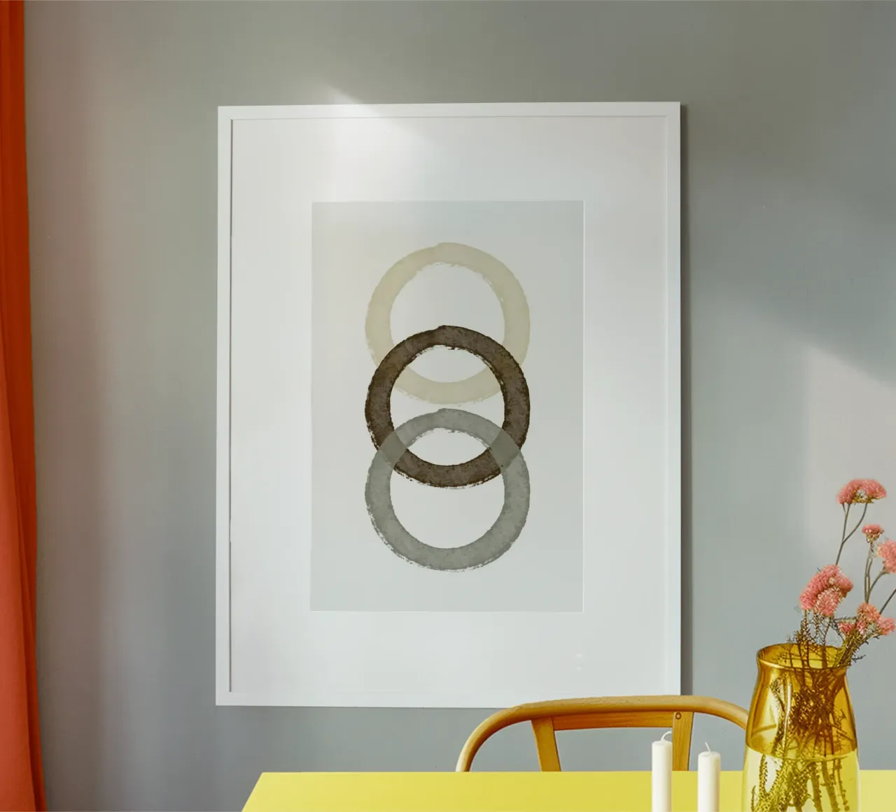 Nested Circle Harmony poster da vintageshop