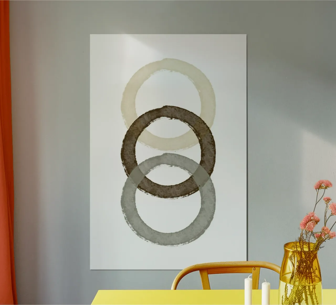 Nested Circle Harmony poster da vintageshop