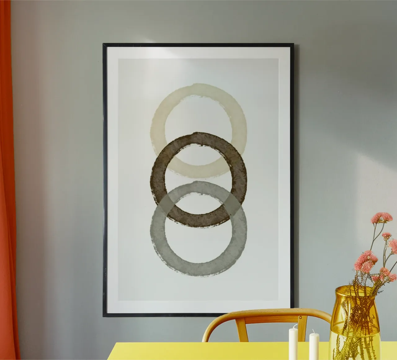 Nested Circle Harmony poster da vintageshop