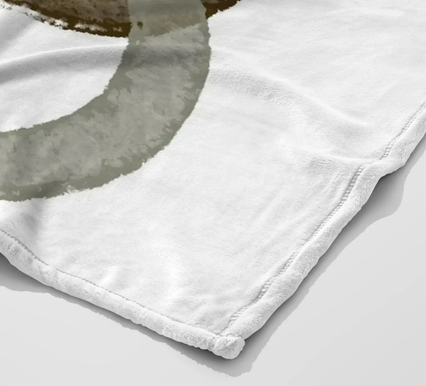 Nested Circle Harmony Fleecedecke von vintageshop