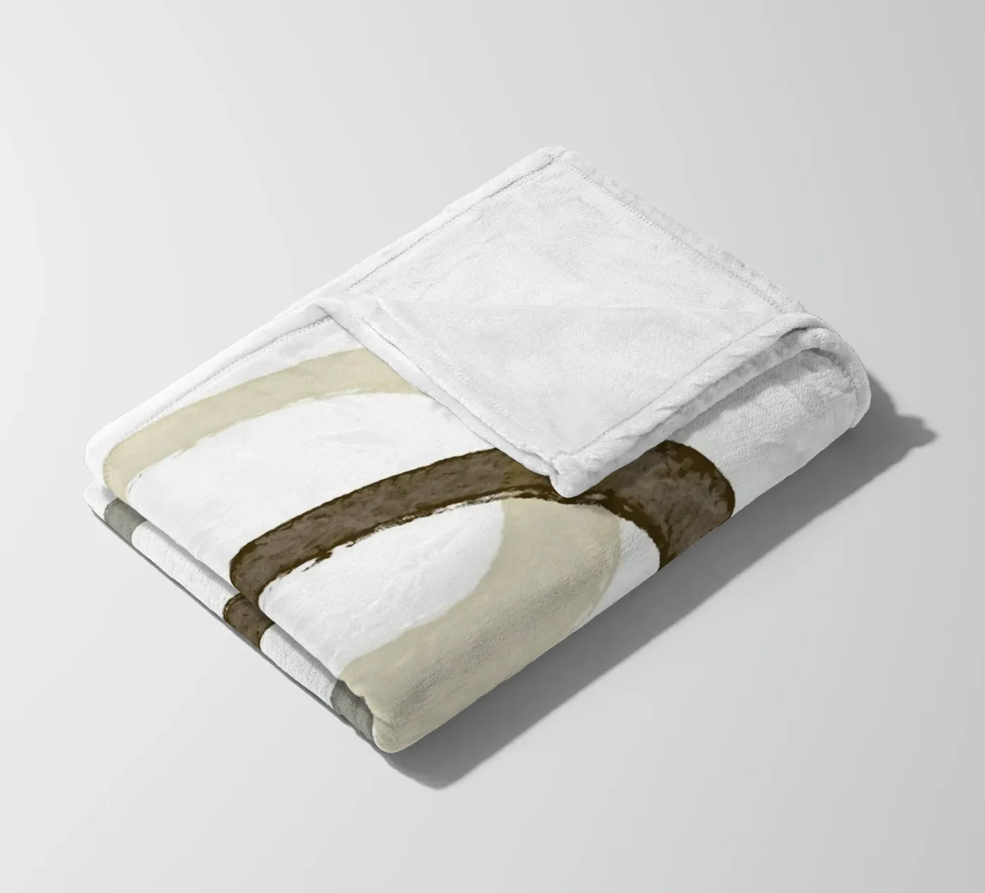 Nested Circle Harmony Fleecedecke von vintageshop