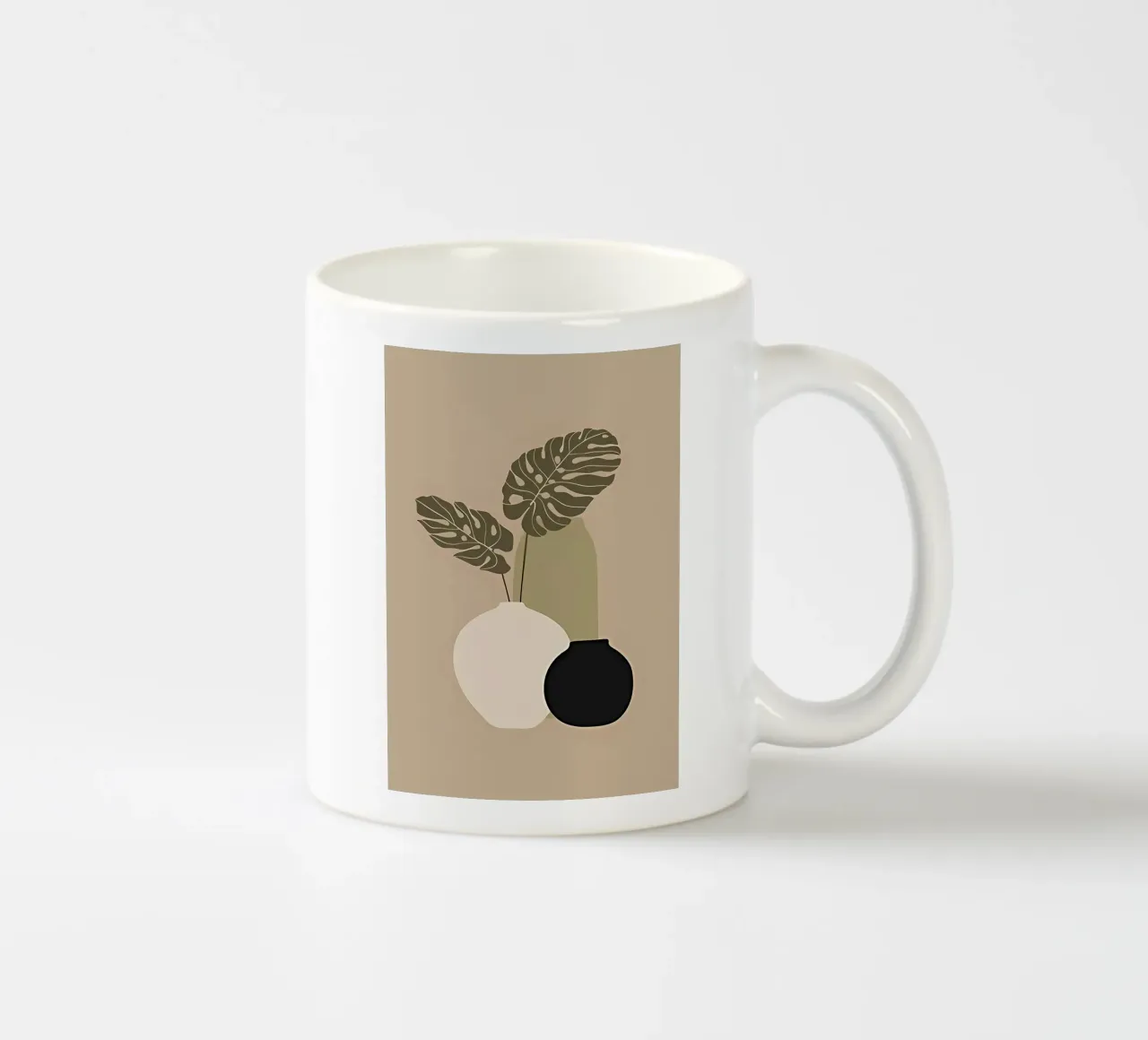 Tre vasi tazza in ceramica da Larry