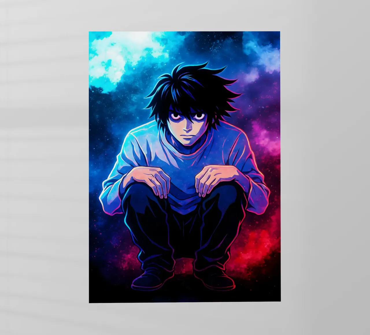 Soul Of Death Note L pellicola backlit da DGSoulheroes