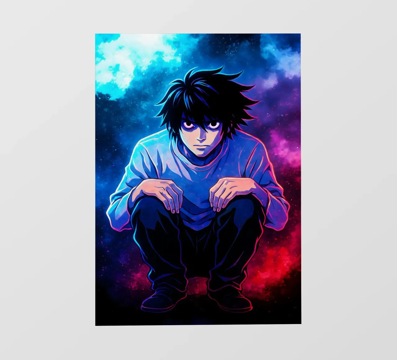 Soul Of Death Note L pellicola backlit da DGSoulheroes