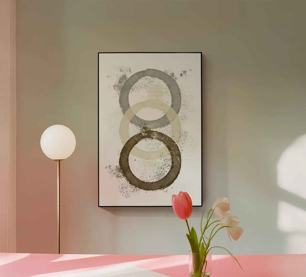 Speckled Orbit plexiglass da vintageshop