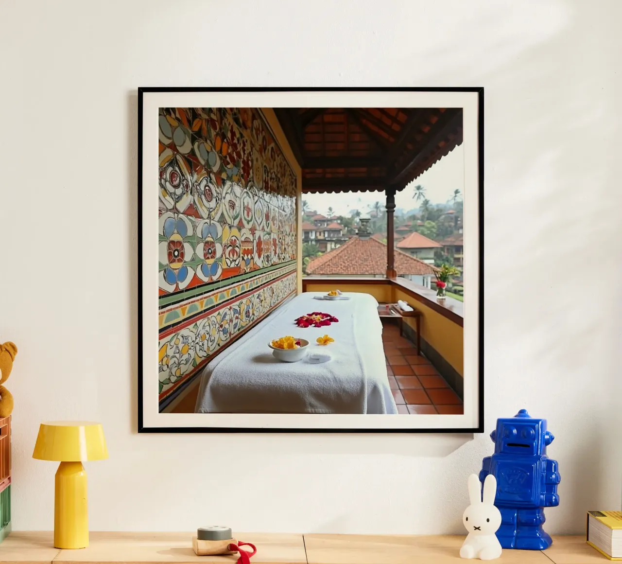 Dettaglio terrazza balinese poster da StillVibe Home