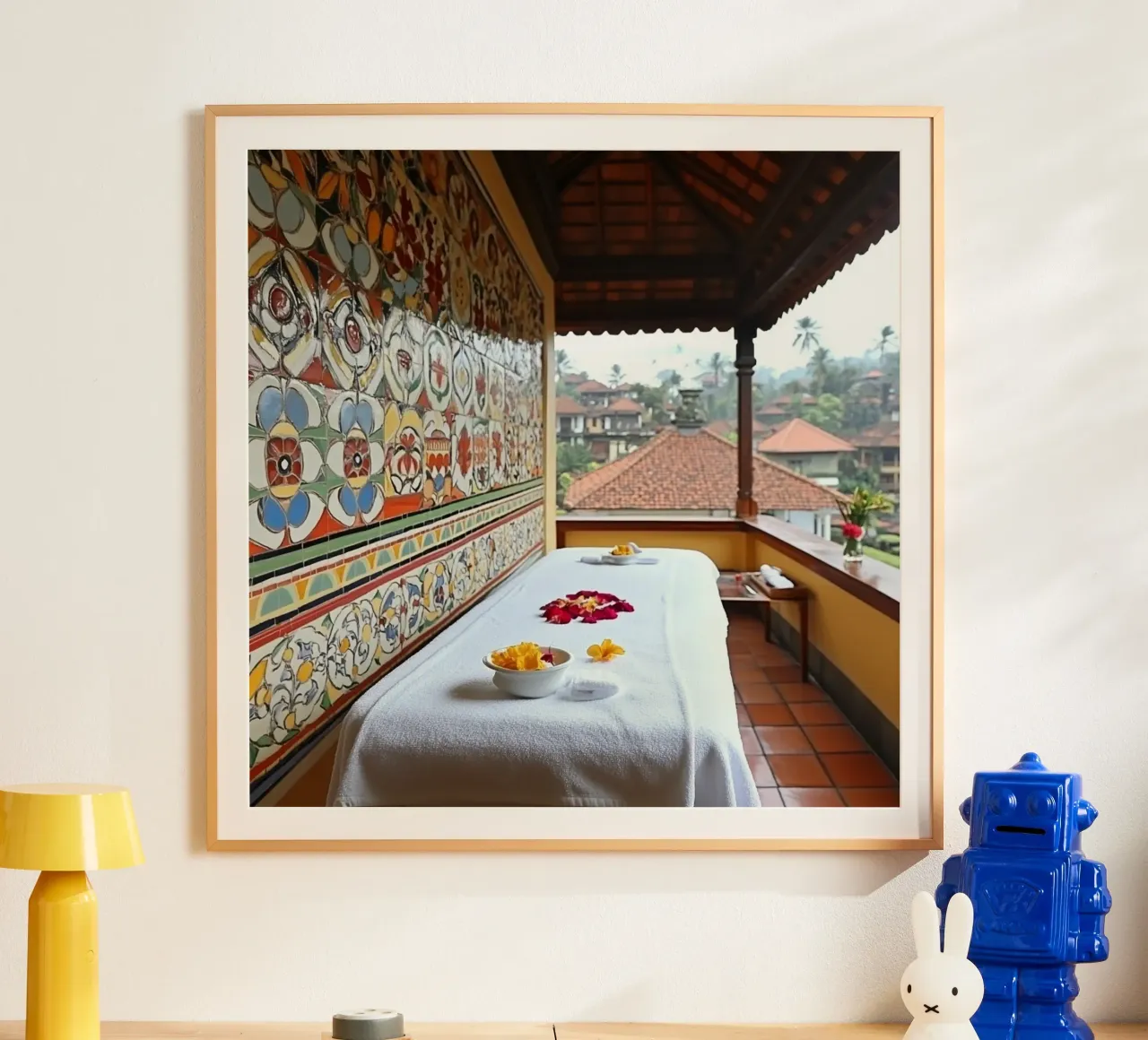 Dettaglio terrazza balinese poster da StillVibe Home
