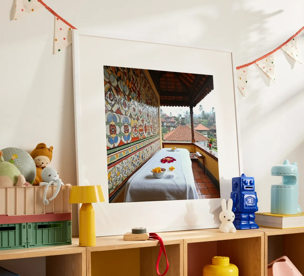 Dettaglio terrazza balinese poster da StillVibe Home