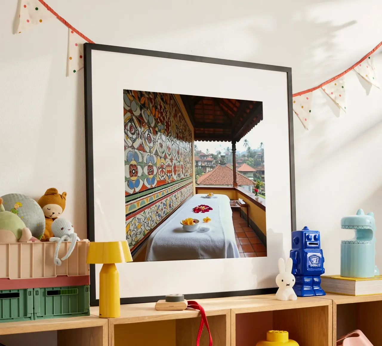 Dettaglio terrazza balinese poster da StillVibe Home