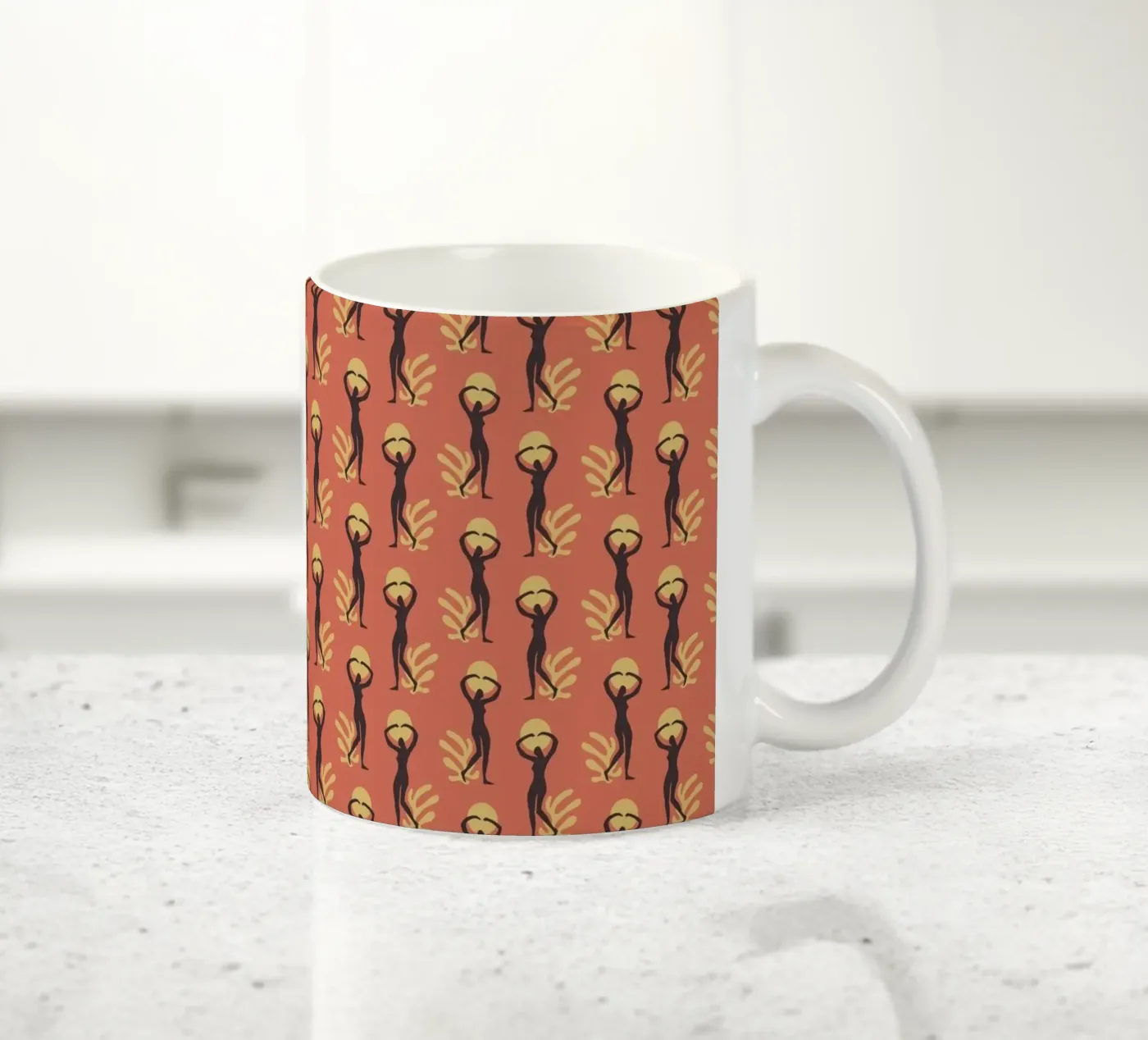 Boho Pattern No 01 ceramic mug by treechild