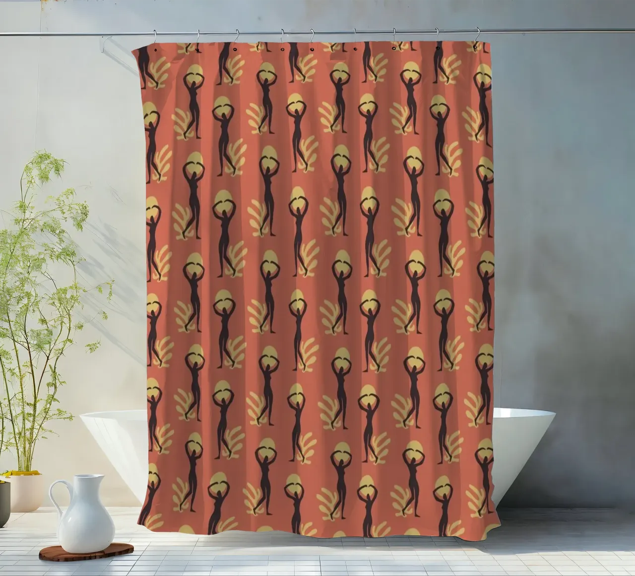 Boho Pattern No 01 tenda da doccia da treechild