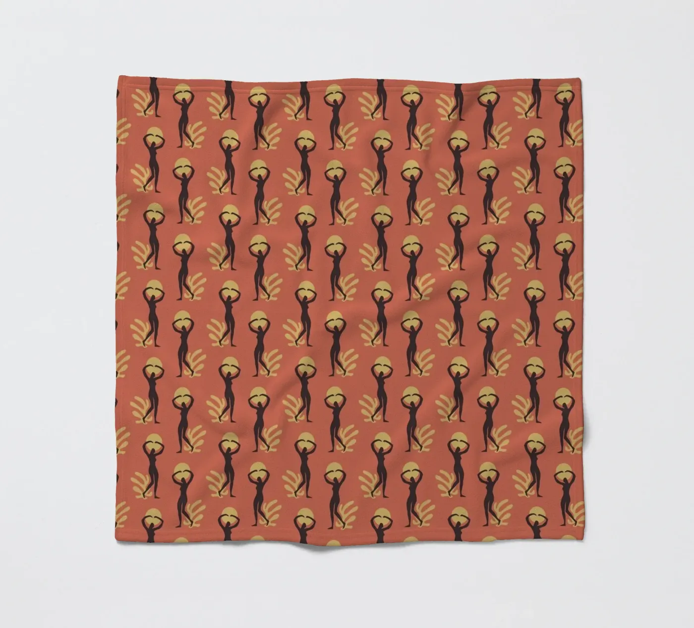 Boho Pattern No 01 Fleecedecke von treechild