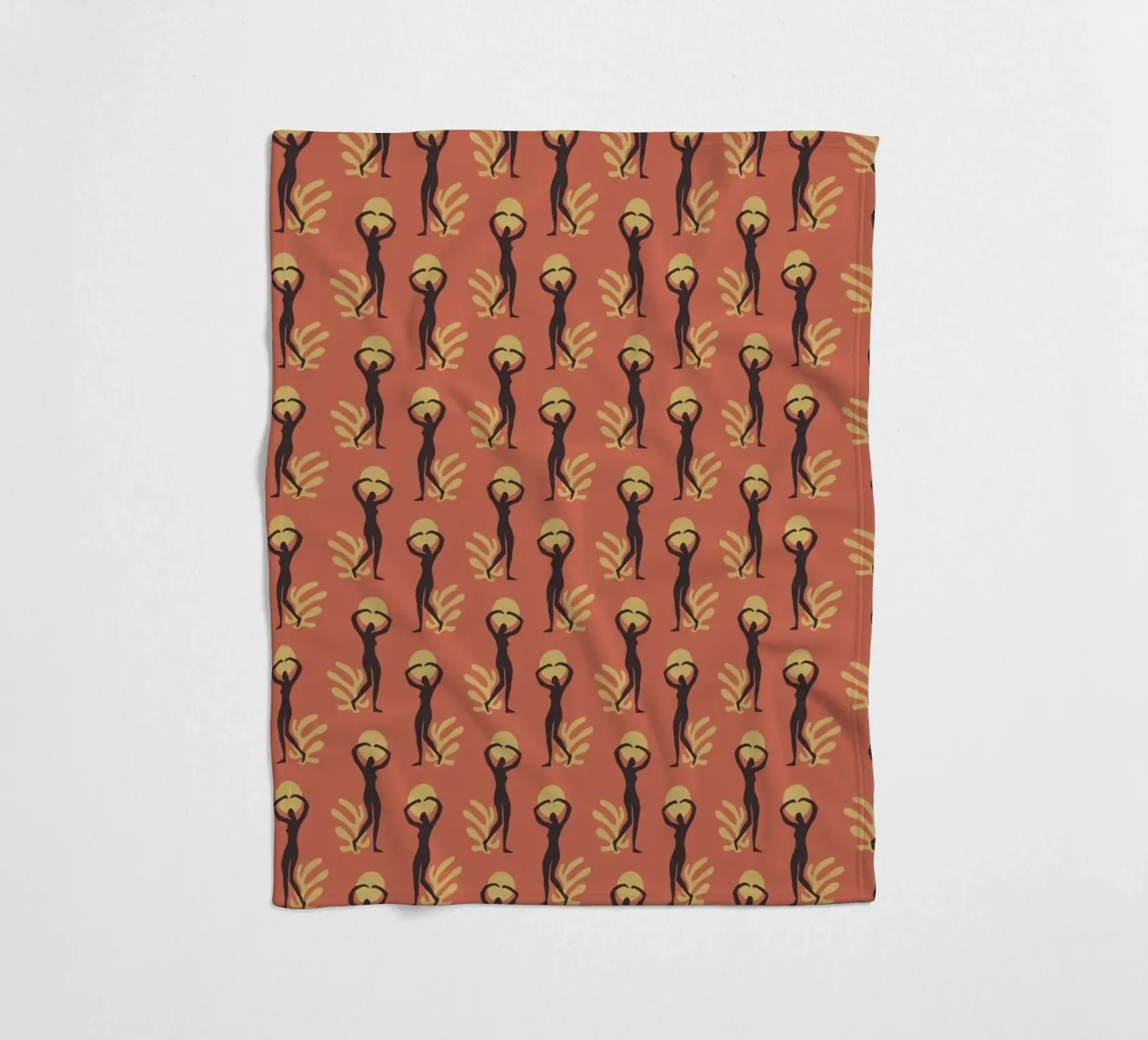 Boho Pattern No 01 Fleecedecke von treechild