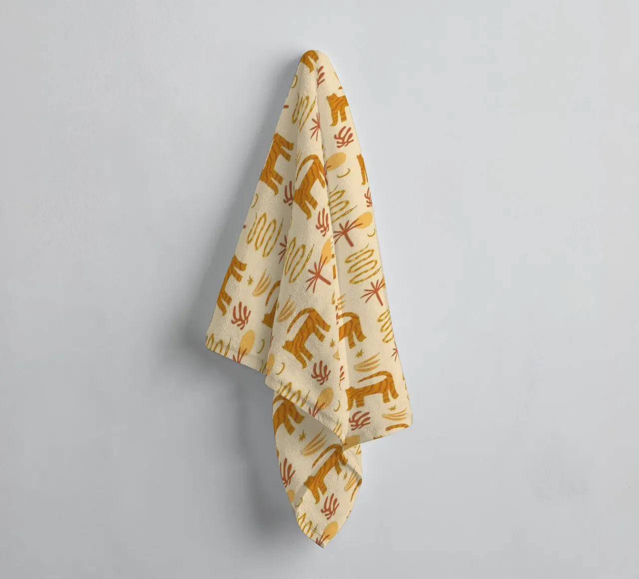 Boho Pattern No 02 Handtuch von treechild