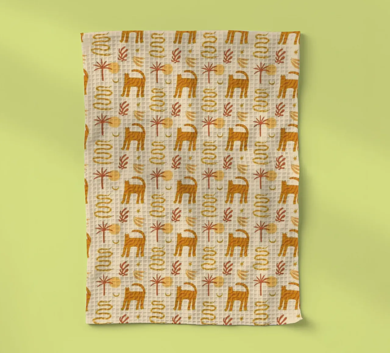 Boho Pattern No 02 canovaccio da cucina da treechild