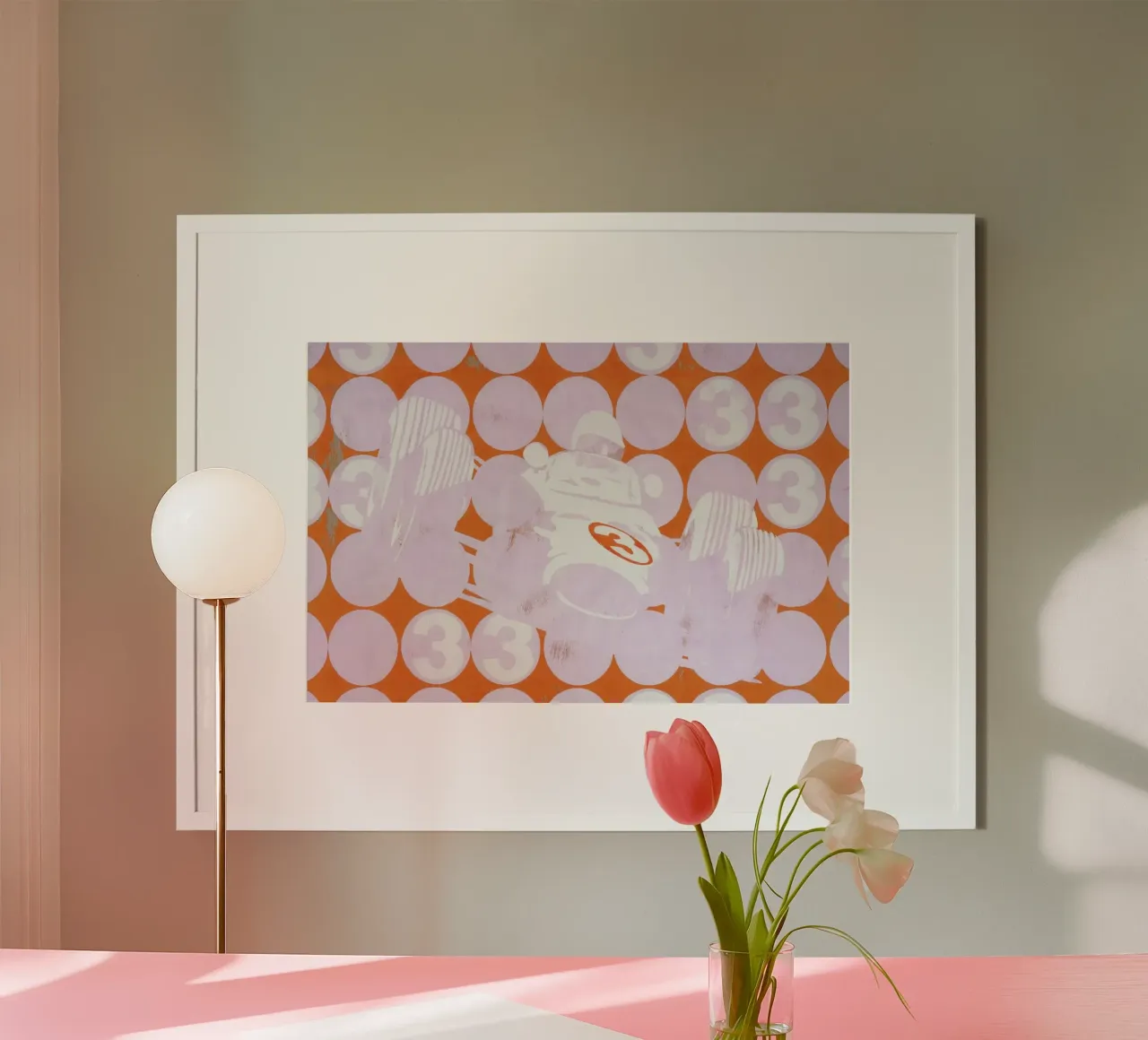 Racing Car poster da Andy Bridge