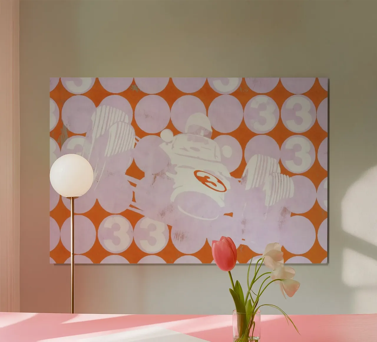 Racing Car poster da Andy Bridge