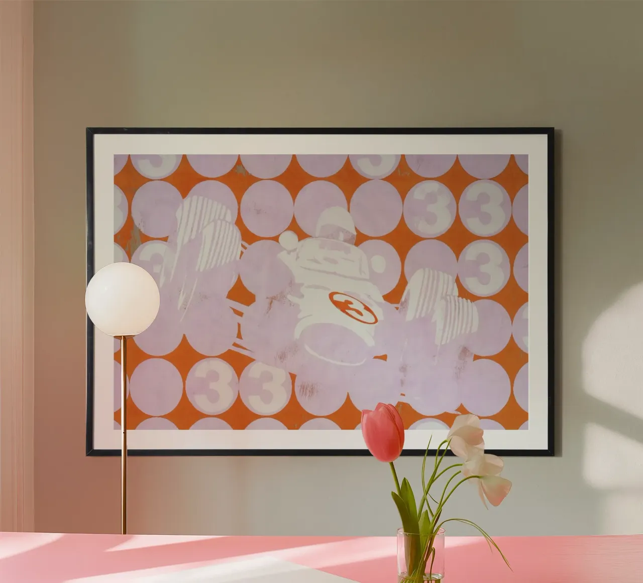 Racing Car poster da Andy Bridge