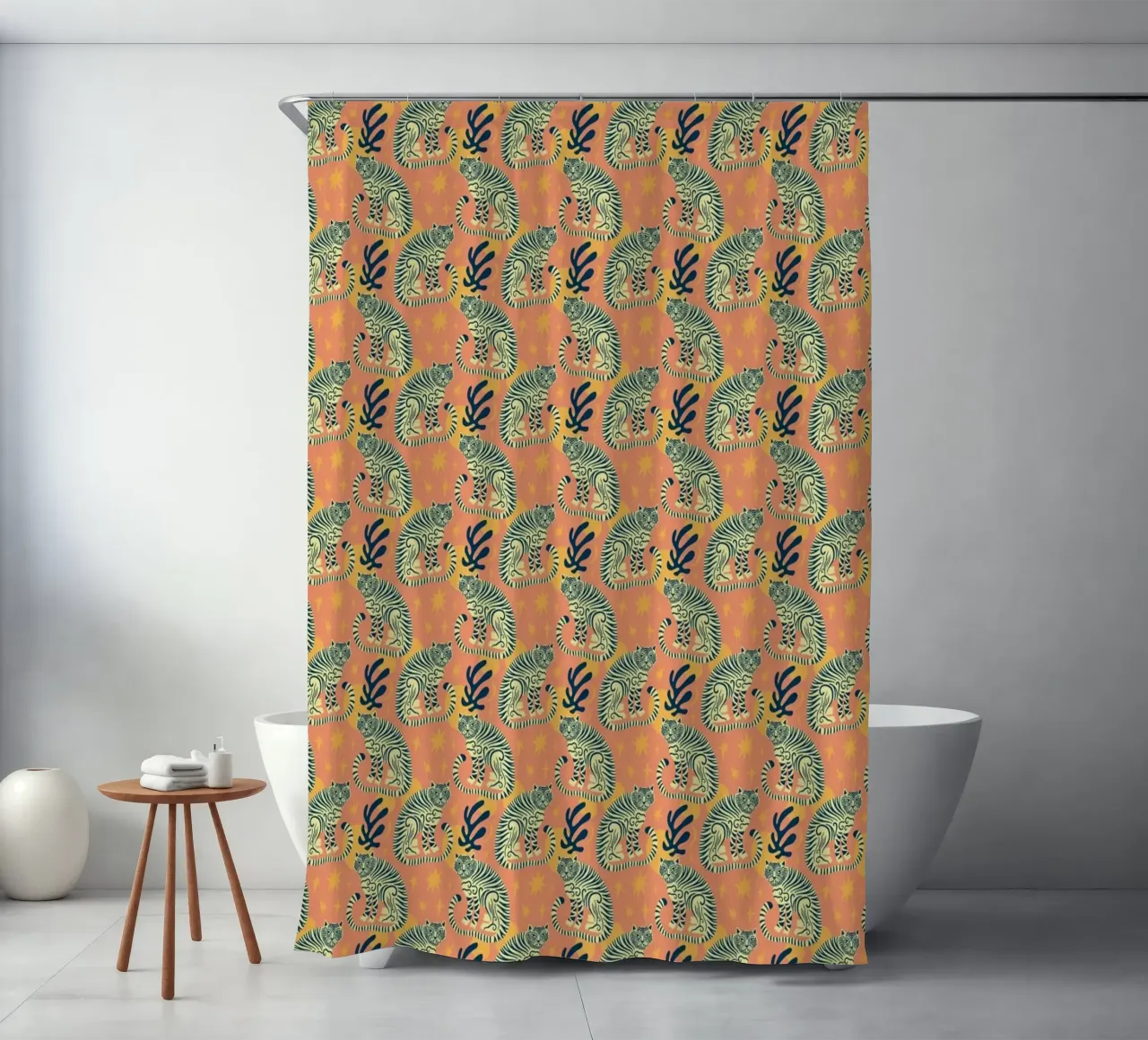 Boho Pattern No 03 tenda da doccia da treechild