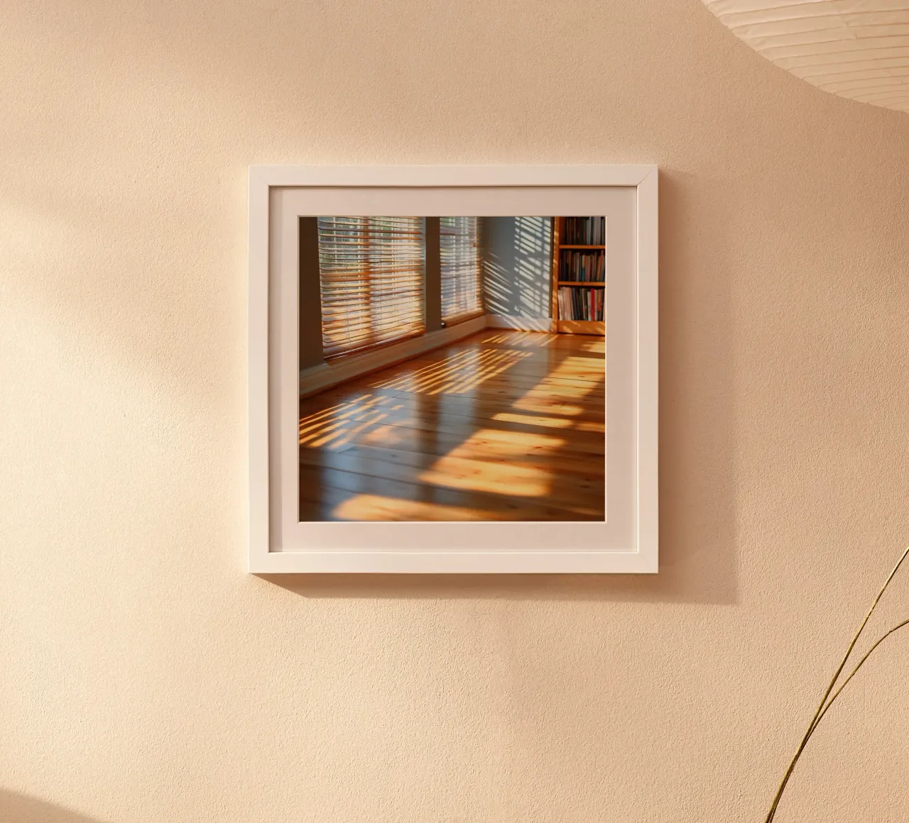 Linee morbide del mattino poster da StillVibe Home