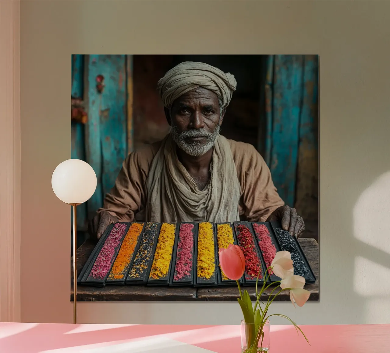 Il mercante di colori poster da StillVibe Home