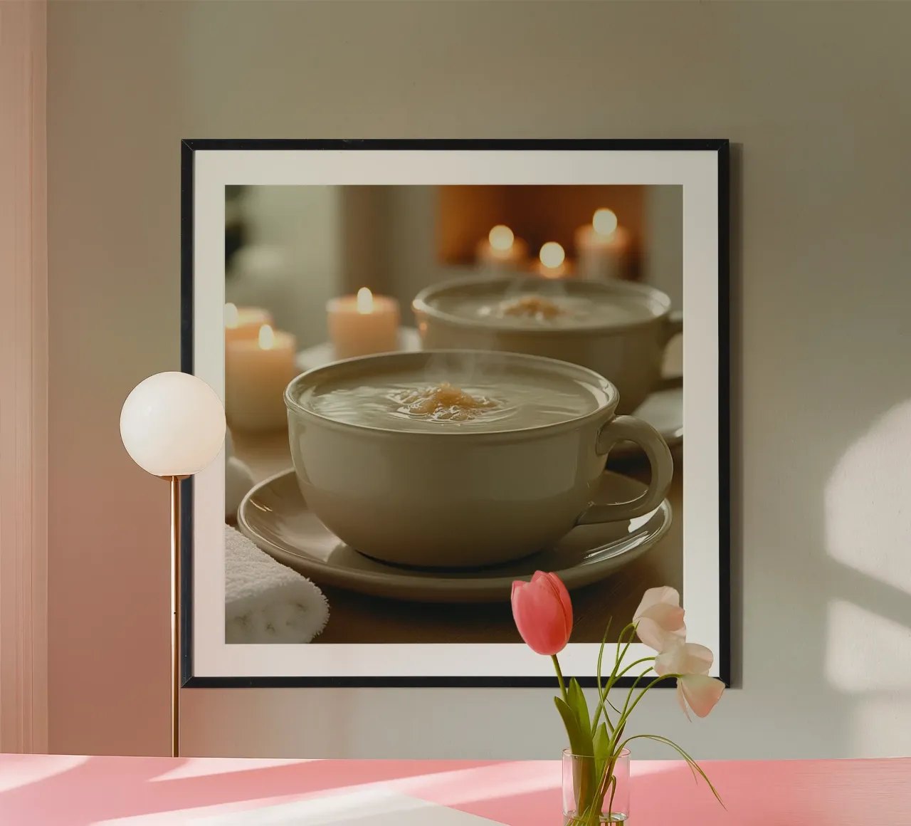 Tazza calda, bagliore morbido carta hahnemühle da StillVibe Home