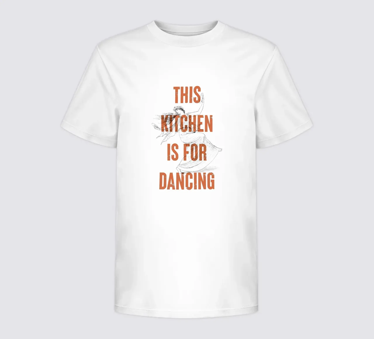 Questa cucina è per ballare t-shirt bambini da Vintagrafica
