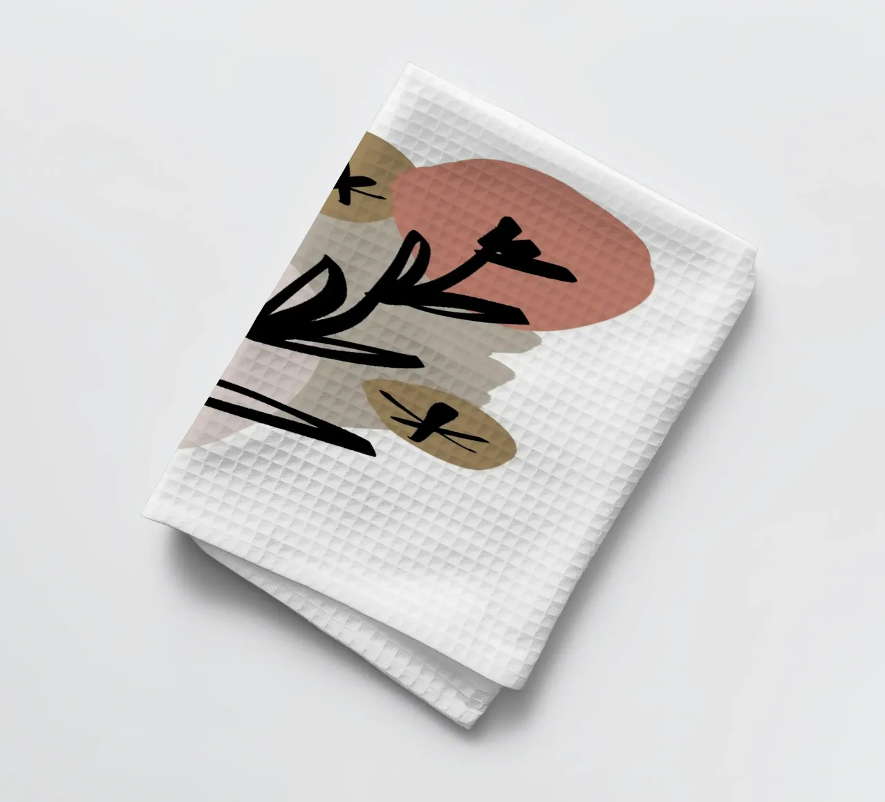 Pure Shapes No 01 canovaccio da cucina da treechild