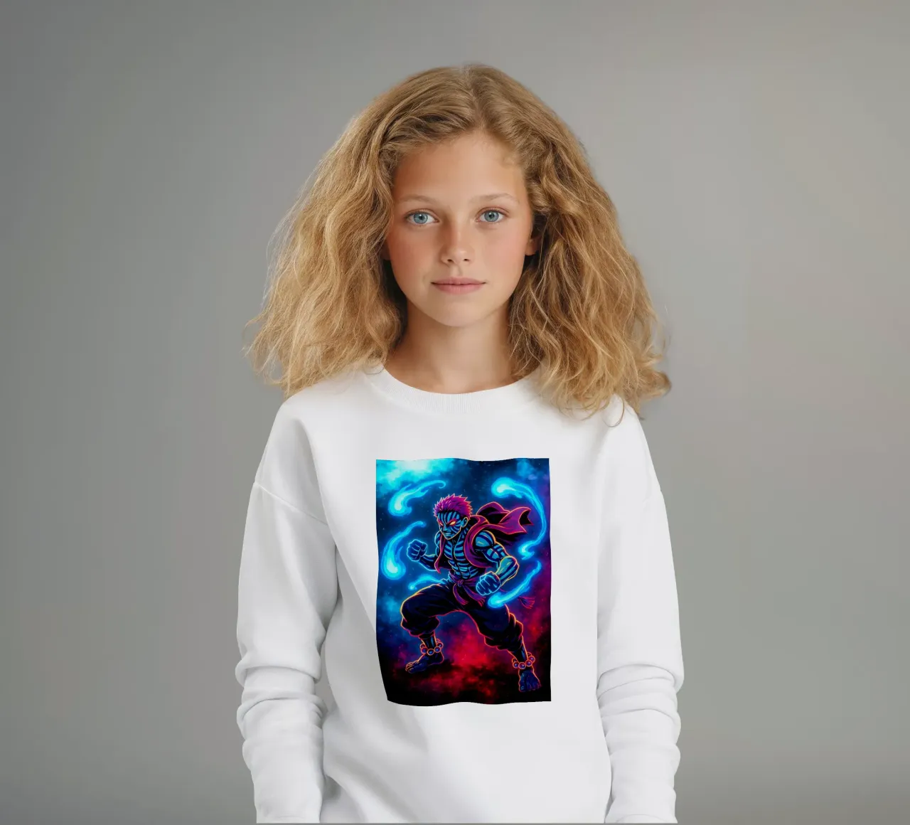 Soul Of Demon slayer Akaza felpa bambino da DGSoulheroes