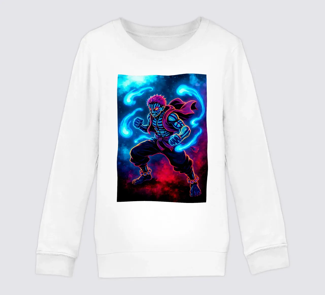 Soul Of Demon slayer Akaza felpa bambino da DGSoulheroes