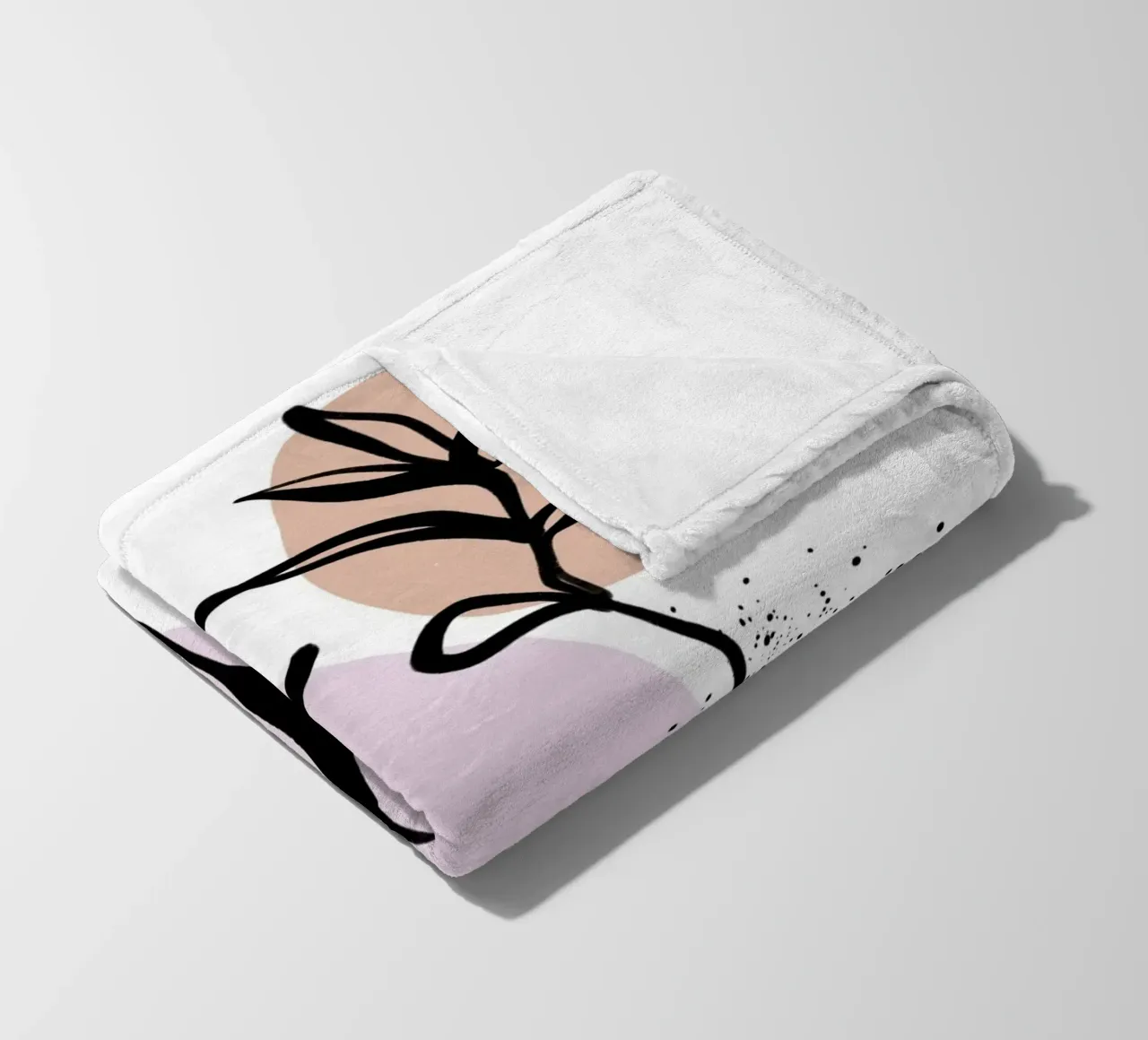 Pure Shapes No 03 coperta in pile da treechild