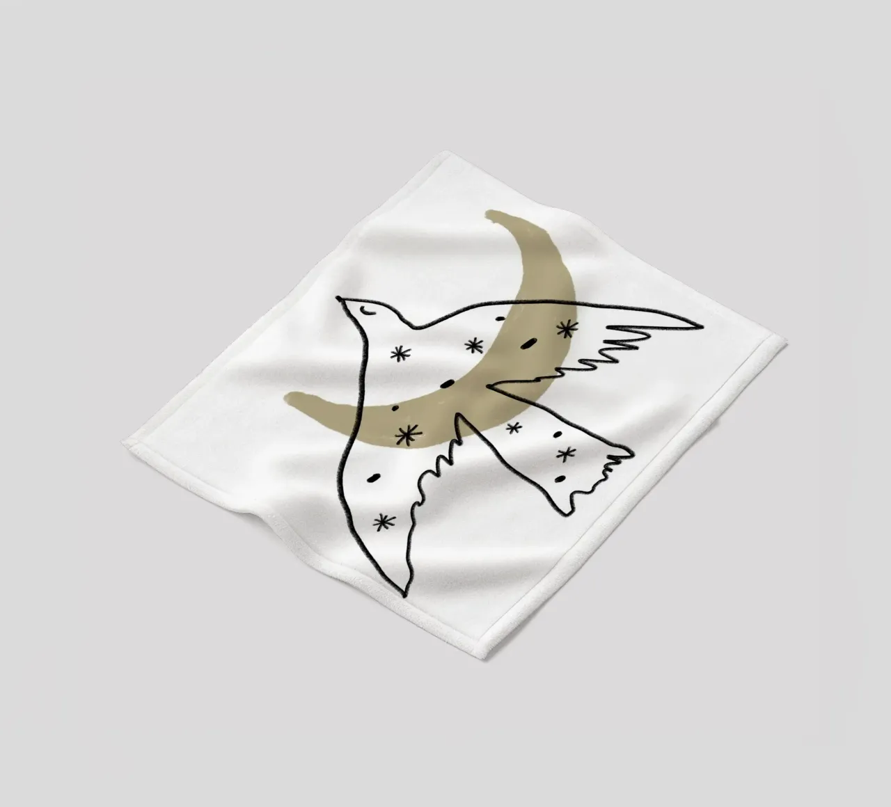 Pure Shapes No 04 coperta in pile da treechild