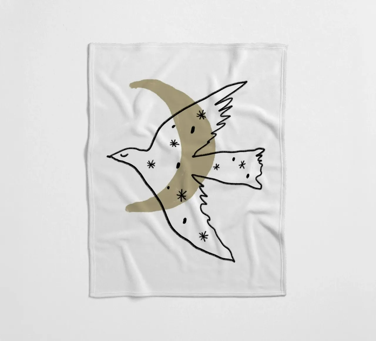 Pure Shapes No 04 coperta in pile da treechild