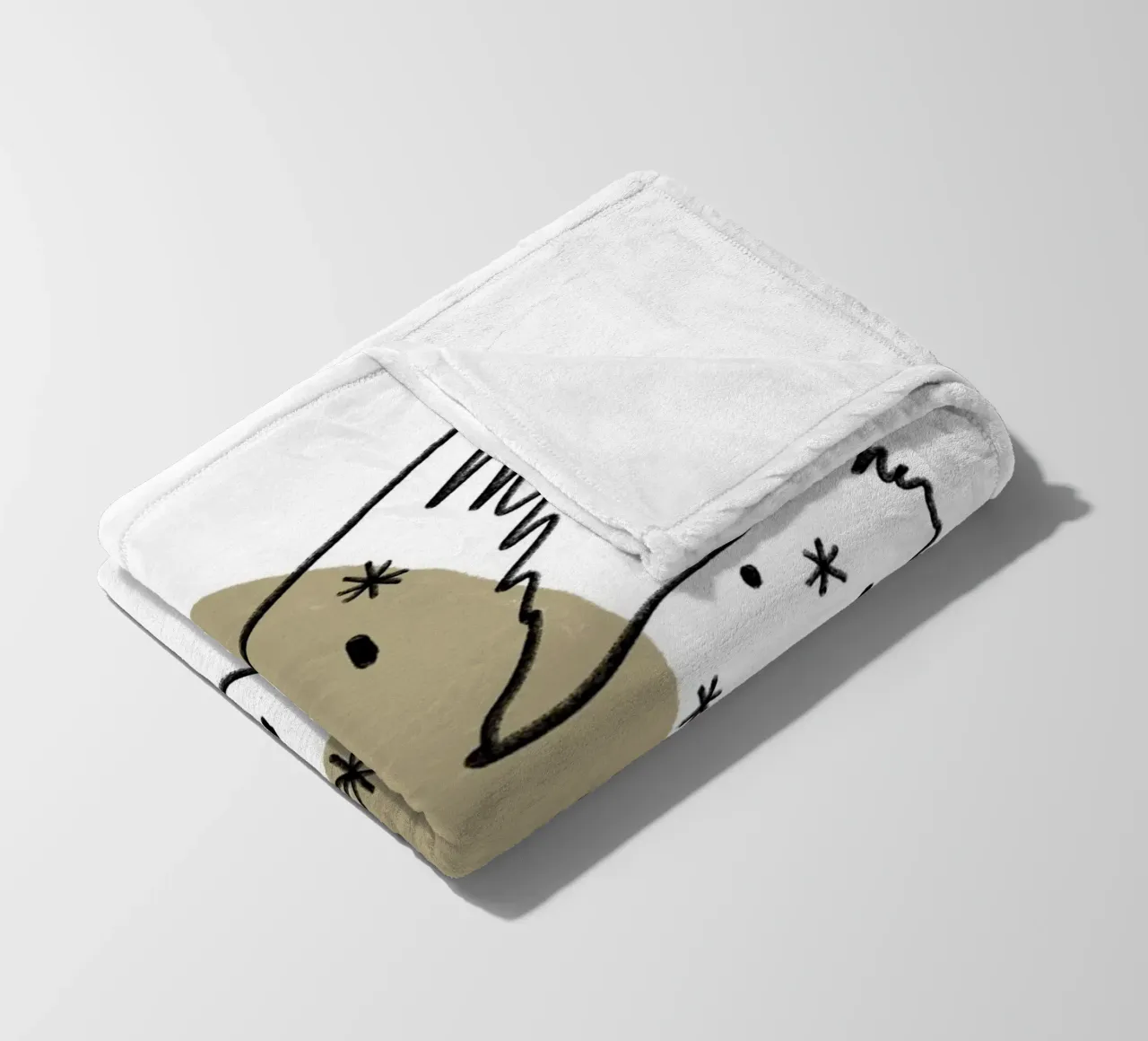 Pure Shapes No 04 coperta in pile da treechild