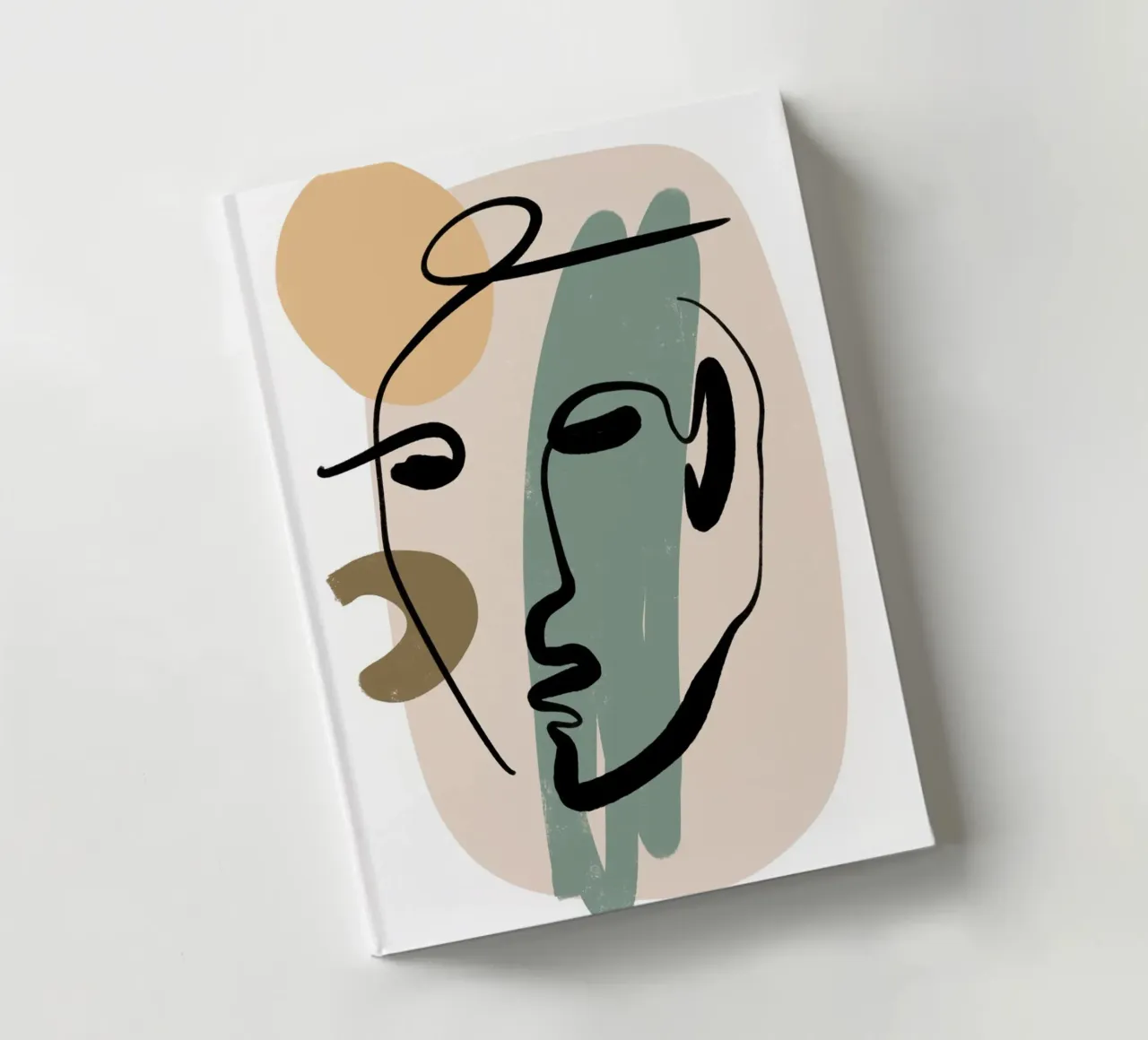 Simple Shapes No 07 notebook by treechild