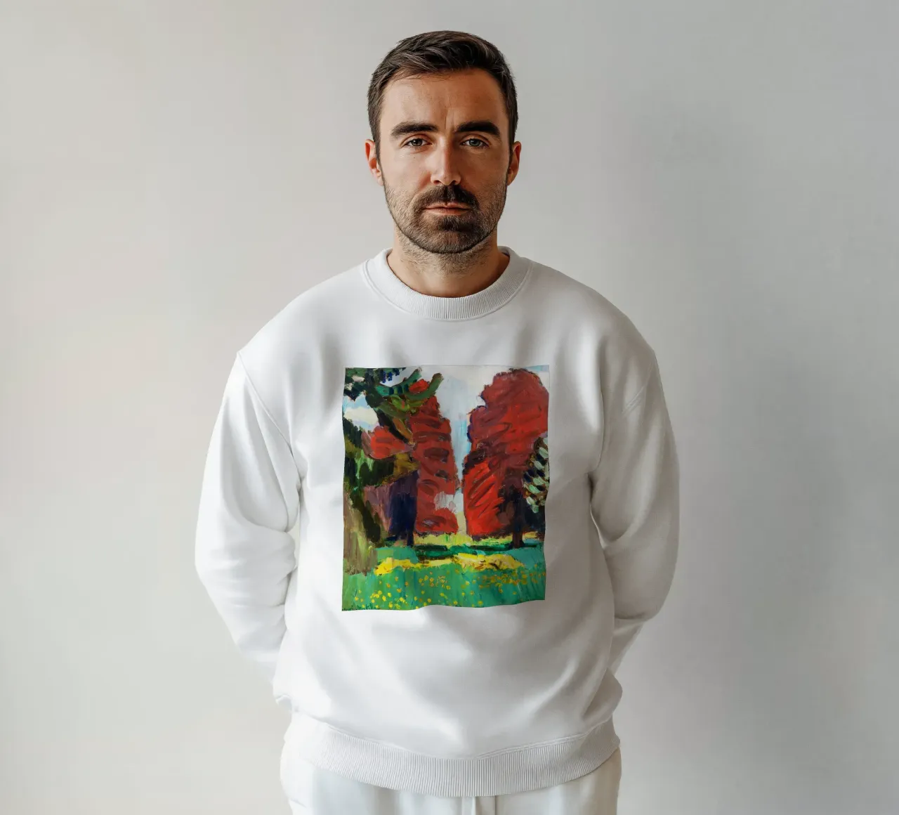 Faggio viola, attribuito a Henri Matisse felpa da Venus Art