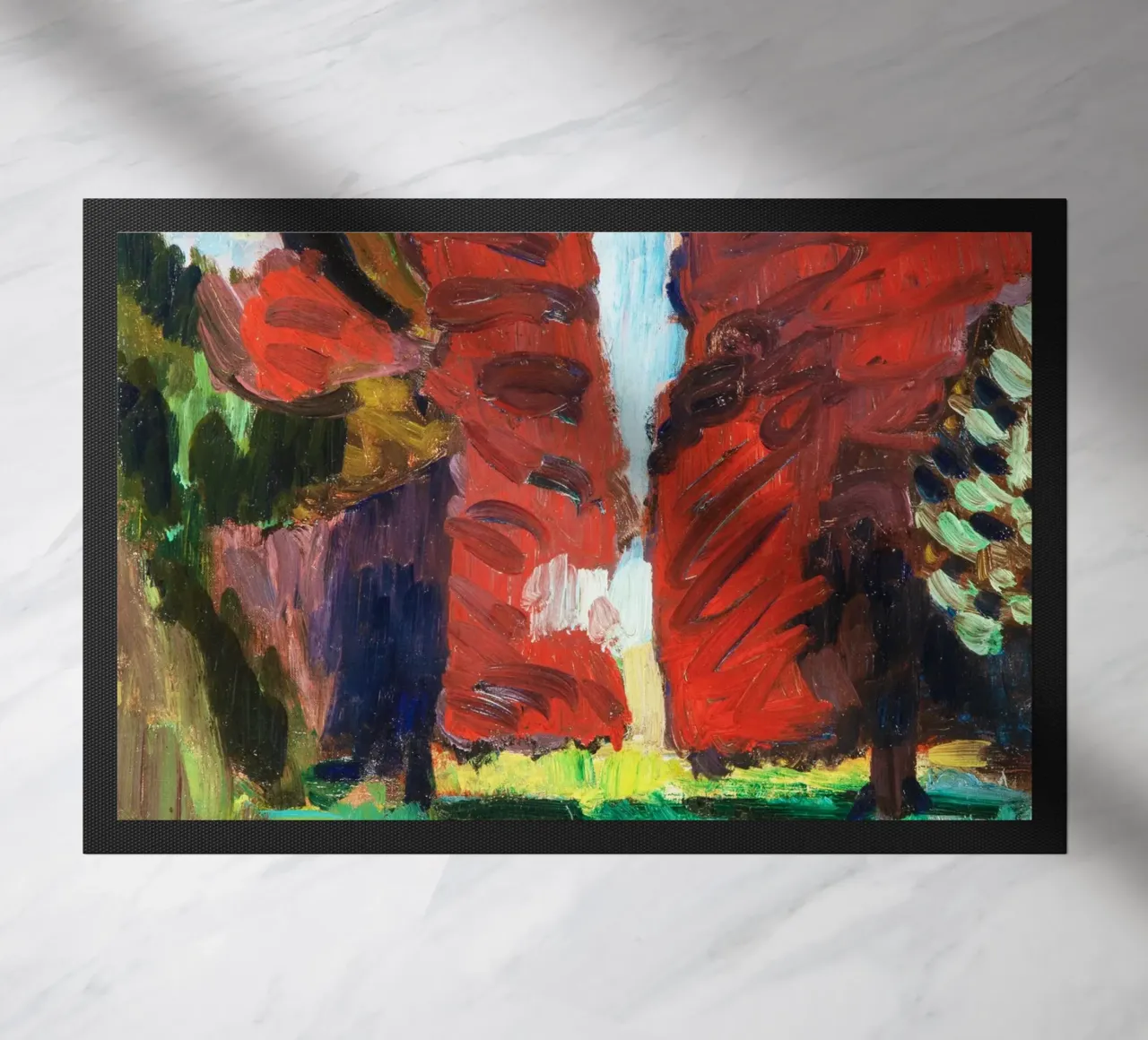 Faggio viola, attribuito a Henri Matisse zerbino da Venus Art