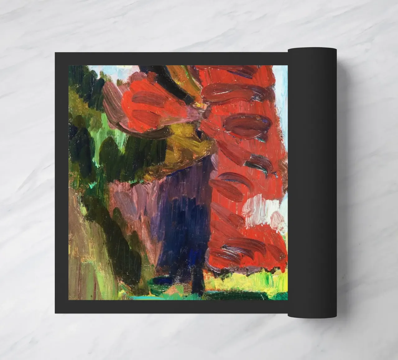 Faggio viola, attribuito a Henri Matisse zerbino da Venus Art